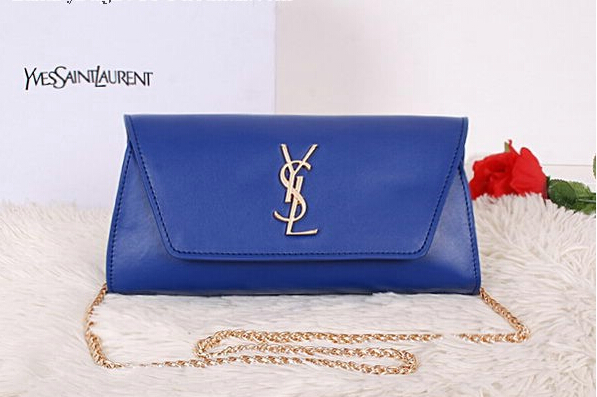 2014 New Saint Laurent Small Betty Bag Calf Leather Y7139 Royal